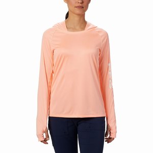 Columbia PFG Tidal Tee™ Hoodie Dam Rosa/Vita (OIUSJ1803)